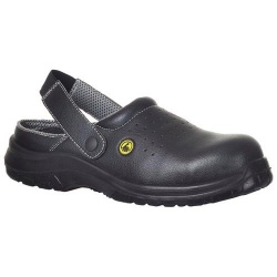 Portwest FC03 Compositelite™ ESD Perforated Safety Clog SB AE